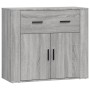 Sideboards 3 Stück Sonoma graues Sperrholz von vidaXL, Sideboards - Ref: Foro24-3185421, Preis: 268,28 €, Rabatt: %