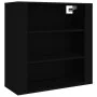 Tall black plywood sideboard by vidaXL, Sideboards - Ref: Foro24-3185392, Price: 153,51 €, Discount: %