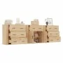 3-teilige Sideboards Sperrholz Sonoma Eiche Farbe von vidaXL, Sideboards - Ref: Foro24-3185426, Preis: 275,37 €, Rabatt: %