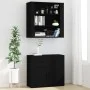 Tall black plywood sideboard by vidaXL, Sideboards - Ref: Foro24-3185376, Price: 132,18 €, Discount: %