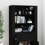 Hohes Sideboard Sperrholz schwarz von vidaXL, Sideboards - Ref: Foro24-3185376, Preis: 132,18 €, Rabatt: %