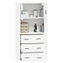 Hohes Sideboard aus weißem Sperrholz von vidaXL, Sideboards - Ref: Foro24-3185383, Preis: 169,44 €, Rabatt: %