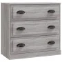 Aparadores 2 piezas madera contrachapada gris Sonoma de vidaXL, Aparadores - Ref: Foro24-3185245, Precio: 186,36 €, Descuento: %