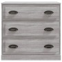 Sideboards 2 Stück Sonoma graues Sperrholz von vidaXL, Sideboards - Ref: Foro24-3185245, Preis: 189,29 €, Rabatt: %