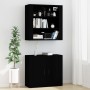 Tall black plywood sideboard by vidaXL, Sideboards - Ref: Foro24-3185360, Price: 139,90 €, Discount: %