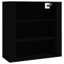 Aparador alto madera contrachapada negro de vidaXL, Aparadores - Ref: Foro24-3185360, Precio: 140,58 €, Descuento: %