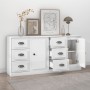2 plywood white gloss sideboards by vidaXL, Sideboards - Ref: Foro24-3185225, Price: 166,69 €, Discount: %