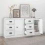 2 plywood white gloss sideboards by vidaXL, Sideboards - Ref: Foro24-3185225, Price: 164,45 €, Discount: %