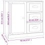 Sideboards 2 Stk. Sperrholz glänzend weiß von vidaXL, Sideboards - Ref: Foro24-3185225, Preis: 167,56 €, Rabatt: %