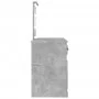Concrete gray LED dressing table 130x50x132.5 cm by vidaXL, Bedroom Dressers - Ref: Foro24-3185347, Price: 163,99 €, Discount: %