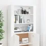 Hohes weißes Sideboard aus Sperrholz von vidaXL, Sideboards - Ref: Foro24-3185359, Preis: 141,58 €, Rabatt: %