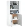 Hohes weißes Sideboard aus Sperrholz von vidaXL, Sideboards - Ref: Foro24-3185359, Preis: 141,58 €, Rabatt: %
