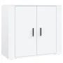 Hohes weißes Sideboard aus Sperrholz von vidaXL, Sideboards - Ref: Foro24-3185359, Preis: 141,58 €, Rabatt: %