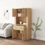 Aparador alto madera contrachapada color roble de vidaXL, Aparadores - Ref: Foro24-3185370, Precio: 173,85 €, Descuento: %