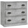 Sideboards 2 pcs concrete gray plywood by vidaXL, Sideboards - Ref: Foro24-3185243, Price: 186,27 €, Discount: %