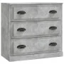 Sideboards 2 Stück betongraues Sperrholz von vidaXL, Sideboards - Ref: Foro24-3185243, Preis: 183,52 €, Rabatt: %