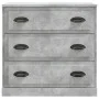 Sideboards 2 Stück betongraues Sperrholz von vidaXL, Sideboards - Ref: Foro24-3185243, Preis: 183,52 €, Rabatt: %