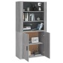 Sonoma Gray Plywood Tall Sideboard by vidaXL, Sideboards - Ref: Foro24-3185365, Price: 153,97 €, Discount: %