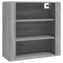 Hohes Sideboard aus grauem Sonoma-Sperrholz von vidaXL, Sideboards - Ref: Foro24-3185365, Preis: 151,35 €, Rabatt: %