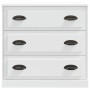 Sideboards 2 Stück weißes Sperrholz von vidaXL, Sideboards - Ref: Foro24-3185239, Preis: 192,56 €, Rabatt: %