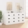 Sideboards 2 Einheiten aus glänzend weißem Sperrholz von vidaXL, Sideboards - Ref: Foro24-3185281, Preis: 196,21 €, Rabatt: %