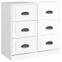 Sideboards 2 Einheiten aus glänzend weißem Sperrholz von vidaXL, Sideboards - Ref: Foro24-3185281, Preis: 196,21 €, Rabatt: %