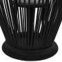 Portavelas colgante bambú negro 60 cm de vidaXL, Candelabros - Ref: Foro24-246813, Precio: 59,44 €, Descuento: %
