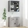 Tall gray Sonoma plywood sideboard by vidaXL, Sideboards - Ref: Foro24-3185381, Price: 153,86 €, Discount: %
