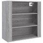 Sonoma hohes Sideboard aus grauem Sperrholz von vidaXL, Sideboards - Ref: Foro24-3185381, Preis: 159,10 €, Rabatt: %