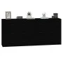 Sideboards 2 Stück schwarzes Sperrholz von vidaXL, Sideboards - Ref: Foro24-3185408, Preis: 194,34 €, Rabatt: %