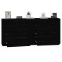 Sideboards 2 Stück schwarzes Sperrholz von vidaXL, Sideboards - Ref: Foro24-3185408, Preis: 194,34 €, Rabatt: %