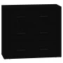 Sideboards 2 Stück schwarzes Sperrholz von vidaXL, Sideboards - Ref: Foro24-3185408, Preis: 194,34 €, Rabatt: %