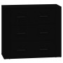 Sideboards 2 Stück schwarzes Sperrholz von vidaXL, Sideboards - Ref: Foro24-3185408, Preis: 197,33 €, Rabatt: %
