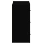 Aparadores 2 uds madera contrachapada negro de vidaXL, Aparadores - Ref: Foro24-3185408, Precio: 204,04 €, Descuento: %