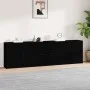 Sideboards 3 Stück schwarzes Sperrholz von vidaXL, Sideboards - Ref: Foro24-3185400, Preis: 260,95 €, Rabatt: %