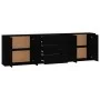 Sideboards 3 Stück schwarzes Sperrholz von vidaXL, Sideboards - Ref: Foro24-3185400, Preis: 260,95 €, Rabatt: %