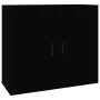 Sideboards 3 Stück schwarzes Sperrholz von vidaXL, Sideboards - Ref: Foro24-3185400, Preis: 260,95 €, Rabatt: %