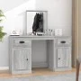 Dresser with Sonoma gray mirror 130x50x132.5 cm by vidaXL, Bedroom Dressers - Ref: Foro24-3185341, Price: 157,47 €, Discount: %