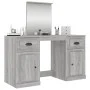 Dresser with Sonoma gray mirror 130x50x132.5 cm by vidaXL, Bedroom Dressers - Ref: Foro24-3185341, Price: 157,47 €, Discount: %
