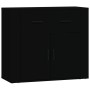 Sideboards 3 Stück schwarzes Sperrholz von vidaXL, Sideboards - Ref: Foro24-3185416, Preis: 240,97 €, Rabatt: %