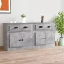 Sideboards 2 units plywood gray concrete by vidaXL, Sideboards - Ref: Foro24-3185267, Price: 182,65 €, Discount: %