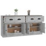 Sideboards 2 Stk. Sperrholz Beton grau von vidaXL, Sideboards - Ref: Foro24-3185267, Preis: 194,43 €, Rabatt: %