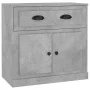 Sideboards 2 units plywood gray concrete by vidaXL, Sideboards - Ref: Foro24-3185267, Price: 182,65 €, Discount: %