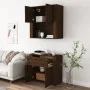 Hohes Sideboard Sperrholz braune Eiche von vidaXL, Sideboards - Ref: Foro24-3185374, Preis: 135,96 €, Rabatt: %