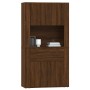 Hohes Sideboard Sperrholz braune Eiche von vidaXL, Sideboards - Ref: Foro24-3185374, Preis: 141,95 €, Rabatt: %