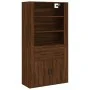 Hohes Sideboard aus braunem Eichensperrholz von vidaXL, Sideboards - Ref: Foro24-3185382, Preis: 135,29 €, Rabatt: %