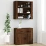 Hohes Sideboard aus braunem Eichensperrholz von vidaXL, Sideboards - Ref: Foro24-3185382, Preis: 135,29 €, Rabatt: %