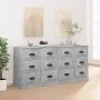 Sideboards 2 pcs concrete gray plywood by vidaXL, Sideboards - Ref: Foro24-3185283, Price: 218,91 €, Discount: %