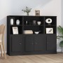 Hohe Sideboards, 3 Stück, schwarzes Sperrholz von vidaXL, Sideboards - Ref: Foro24-3185304, Preis: 212,06 €, Rabatt: %