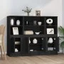 Hohe Sideboards, 3 Stück, schwarzes Sperrholz von vidaXL, Sideboards - Ref: Foro24-3185304, Preis: 205,66 €, Rabatt: %